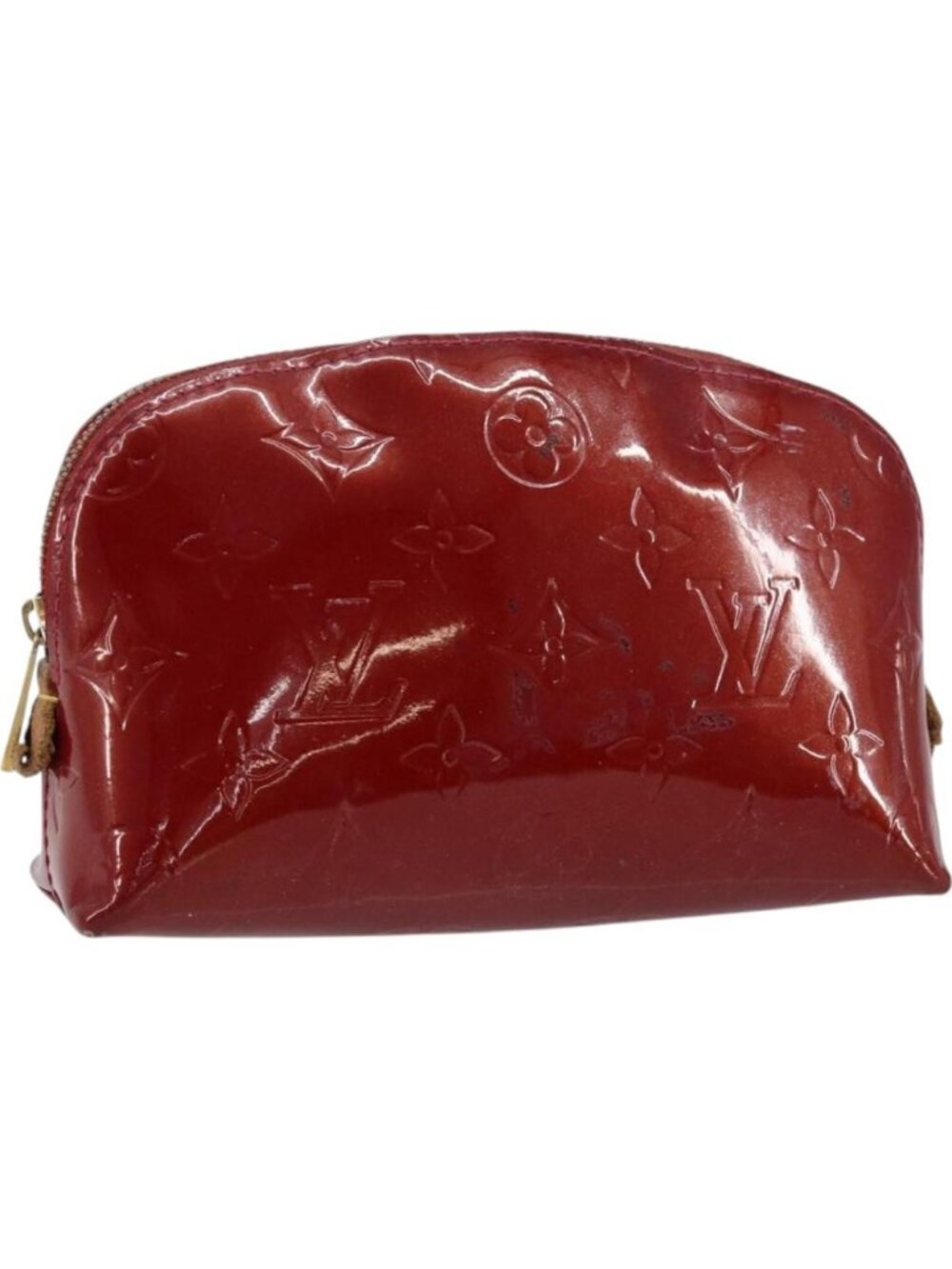 LOUIS VUITTON Pochette Cosmetic PM Pouch Rouge Grunadine M91746